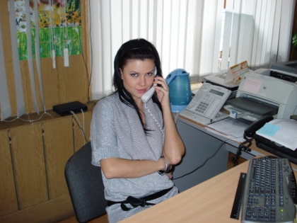 Ma maman au bureau !!