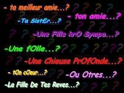 Qui suis-je pour toi ?