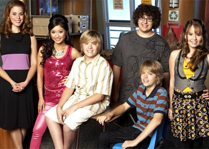 dylan et cole  sprouse brenda song  debby rayan  Matthew Timmons  et erin cardillo