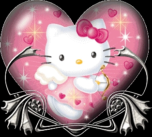 pour hello kitty