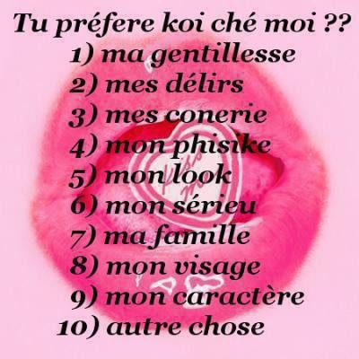 tu prefere koi chez moi