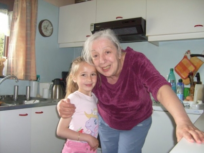 moi et la marraine de ma maman