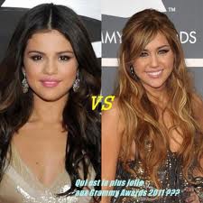 selena gomez vs miley cruz