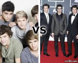 ONE DIRECTION VS JONAS  BRTHERS