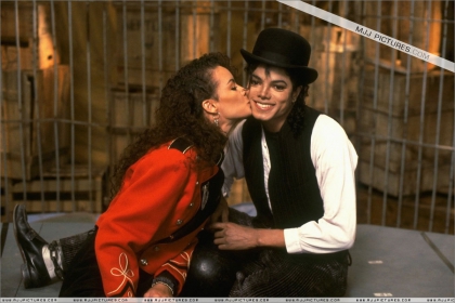 Tatiana Thumbtzen and Michael Jackson