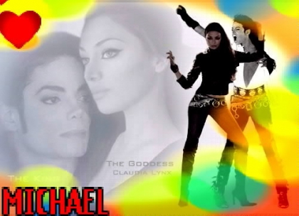 Claudia Lynx et Michael Jackson