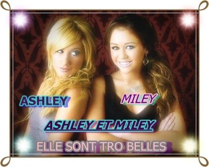 miley et ashley