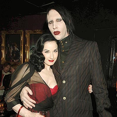 Dita Von Teese  Marilyn Manson