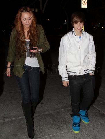 miley cyrus et justin bieber