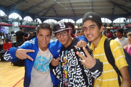 alor la ses moi et mes potes