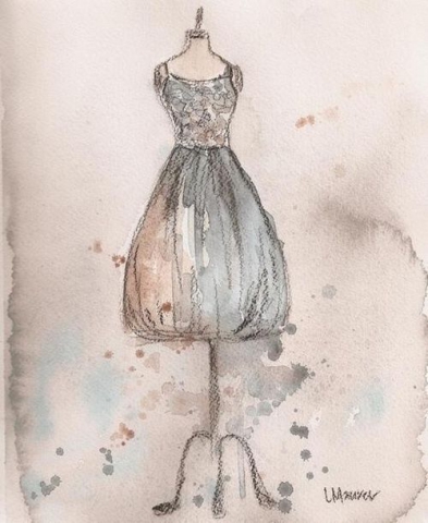 robe et dessin - photo 2