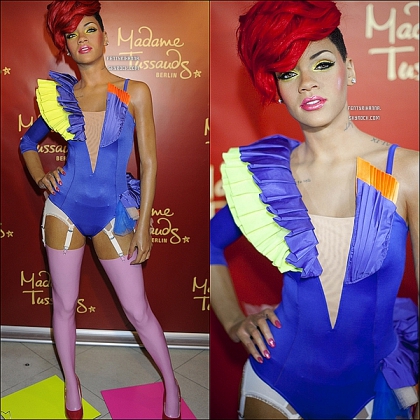 Rihanna : En statue de cire chez Madame Tussauds !