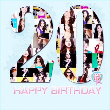 HAPPY BIRTHDAY SELENA GOMEZ !!!!!