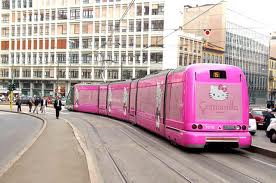 train hello kitty
