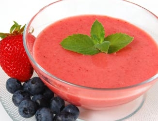 soupes de fruits