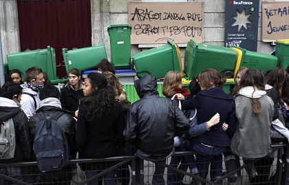 voila une veille photo du blocus 2010