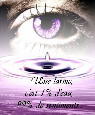 si tu etait une larme