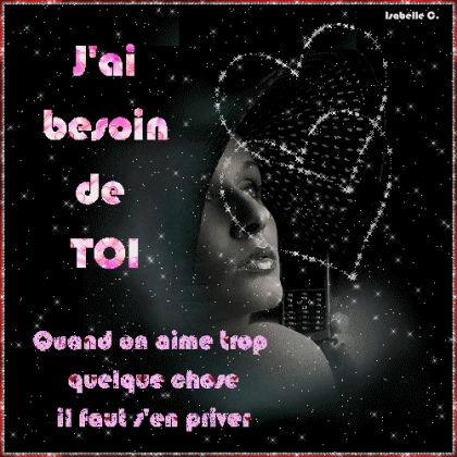 besoin de toi