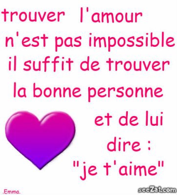 l'amour