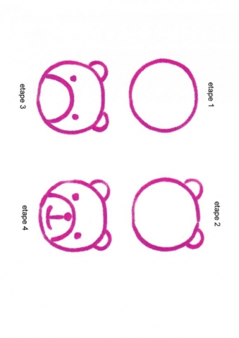 Comment faire pour dessin un ours