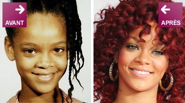 befor and after rihanna