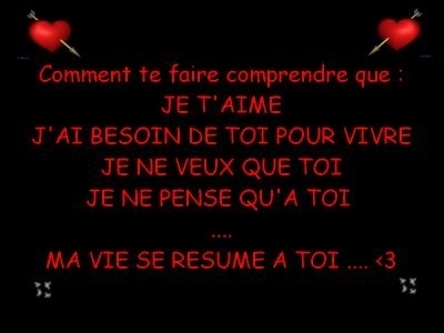  jt et mon coeur bas trs fort