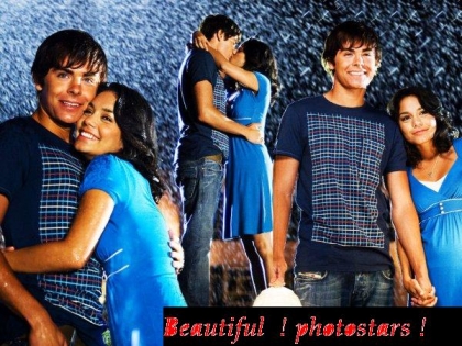                        Zac fron && Vanssa Hudgns