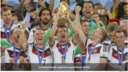 The winner of the World Cup !!