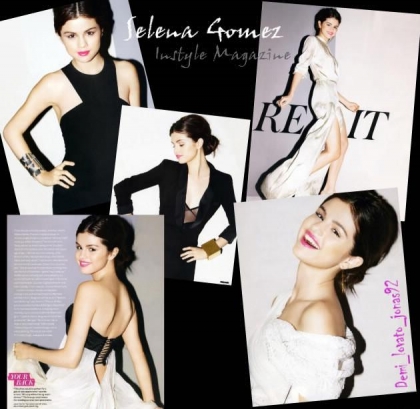 Selena Gomez : Instyle Magazine
