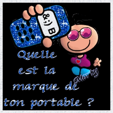 quelle est la marque de ton portable ?