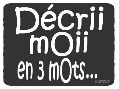 d�cri moi en trois mots 