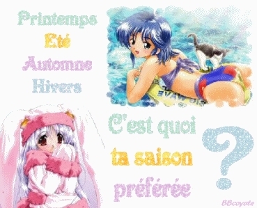 c koi ta saisons pr�f�r� ?