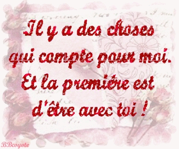 je t'aime pour toujours