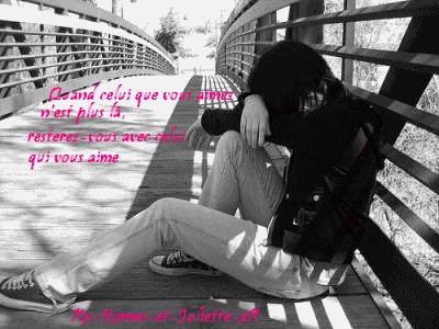 tu n'est plus l� je prends un autre choix !!