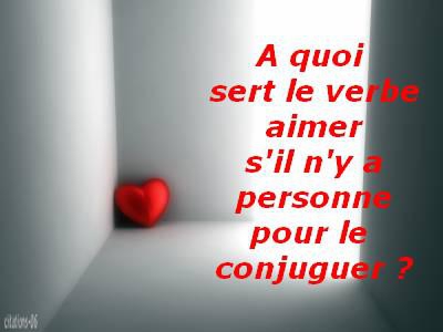 a koi sert le verbe aimer ....