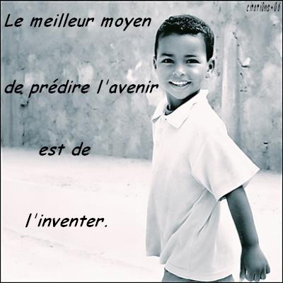 pr�dire l'avenir ...