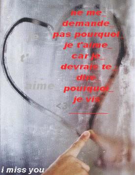 je t'aime _