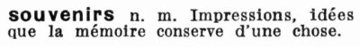 souvenirs 