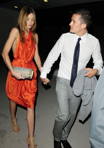 Miranda Kerr et son mari Orlando Bloom