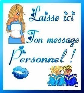 laisse ton message perso