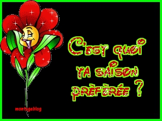 c'est quoi ta saison preferer