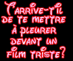 tu peux pleurer ?