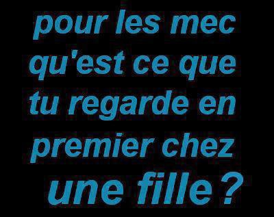 question pour garon