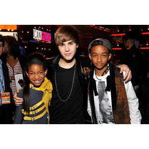 willow smith , justin bieber et jaden smith