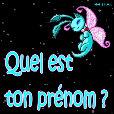 Quel est ton pr�nom ??