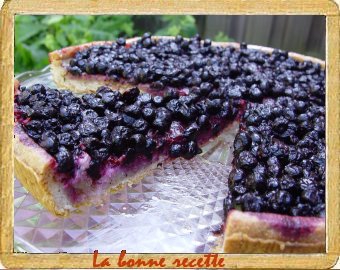 tarte au mirtille 
