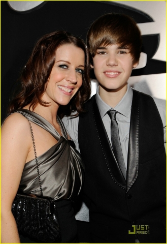 justin bieber et patti bieber 