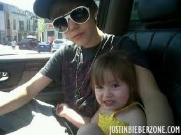 justin bieber et sa soeur