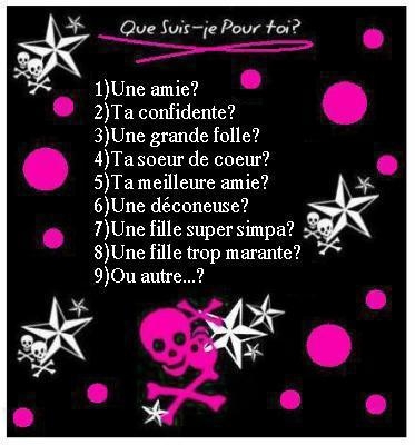 Qui suis je pour toi ?