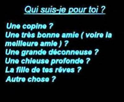 Qui suis-je ?
